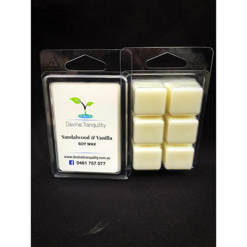 Sandalwood & Vanilla /soy/wax/melt