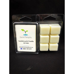 Sandalwood & Vanilla /soy/wax/melt