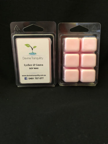 Lychee & Guava/soy/wax/melts