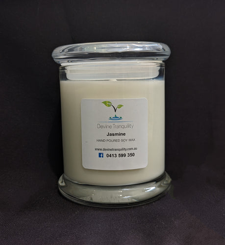 jasmine soy candle large