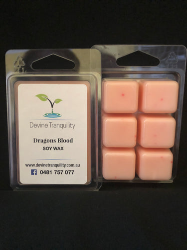 Dragon's blood/soy/wax/melts