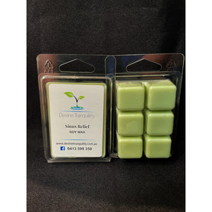 sinus relief wax melts