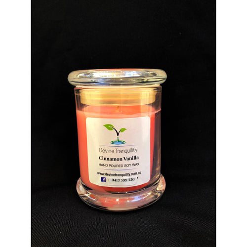 Cinnamon Vanilla/soy/wax/large candle