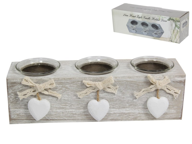 Heart tealight holder