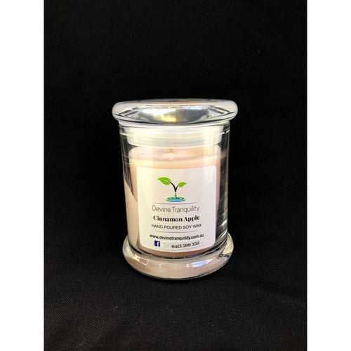 Cinnamon Apple/soy/wax/candle large